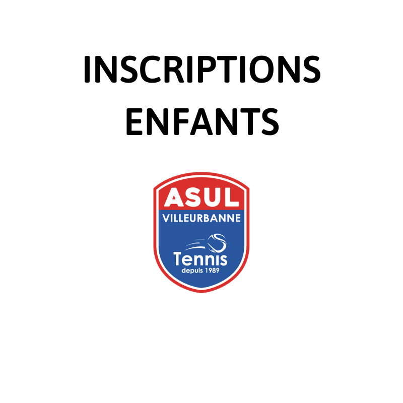 Pré-inscriptions tennis